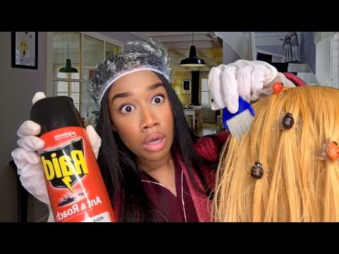 ASMR Your Overprotective Mom Checks You For Lice *She’s Deathly Afraid of Bugs P2 🪲 ASMR Lice Check