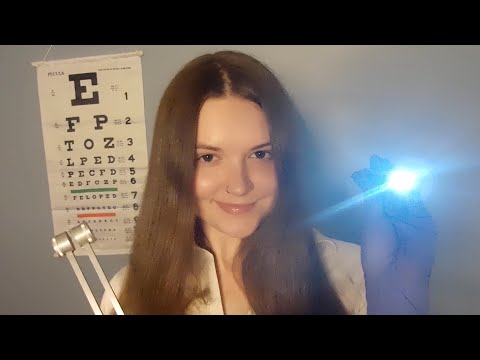 ASMR Cranial Nerve Exam Roleplay 🩺 ~ Soft Spoken Doctor ASMR