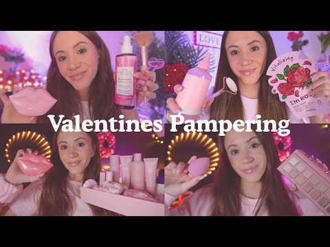 4 Hour ASMR Valentines Personal Attention 💘 (skincare, makeup, pampering)