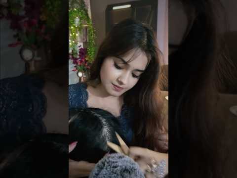 Scalp scratching ASMR