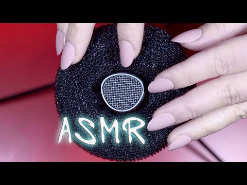 ASMR Brain Melting Tingles! Hair Donut on Mic (no talking)