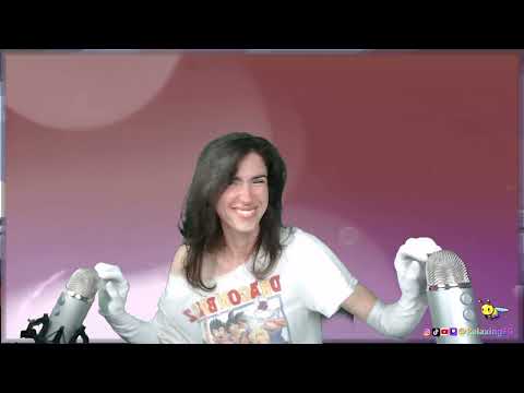 ASMR - Long White Gloves, Mic Rubs