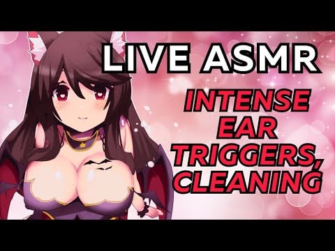 【3DIO ASMR】🌸 your shy kitty gf welcomes you home~ ♡ intense ear triggers and cleaning