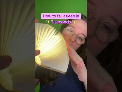 How to fall asleep in 7 seconds #asmr #asmrsounds #asmrrelax #asmrtingles #asmrsleep #relax