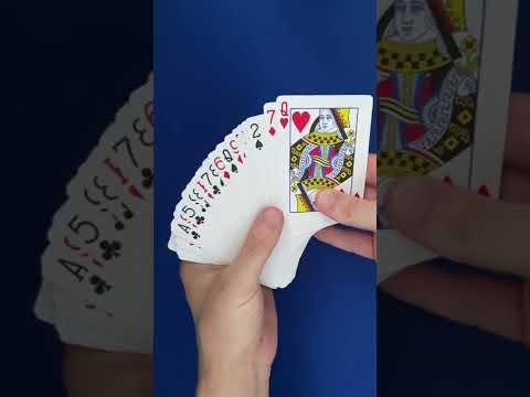 (ASMR) Learn a QUICK and EASY Card Trick #Shorts