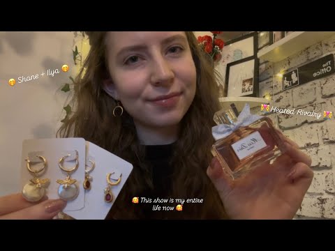 ASMR | Getting you ready for a HOCKEY GAME!!! 🏑👨‍❤️‍👨(Heated rivalry, jewellery, makeup, hair) 