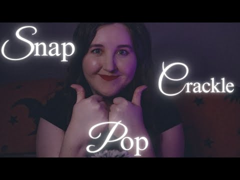 Snap, Crackle, Pop ASMR ✨ no talking, no tapping