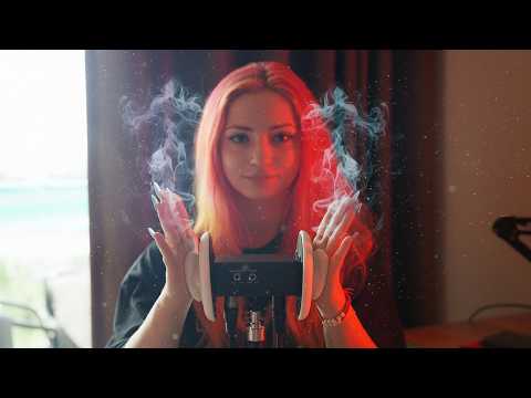 ASMR Dry Ear Massage by Red Head Girl | asmr sleep