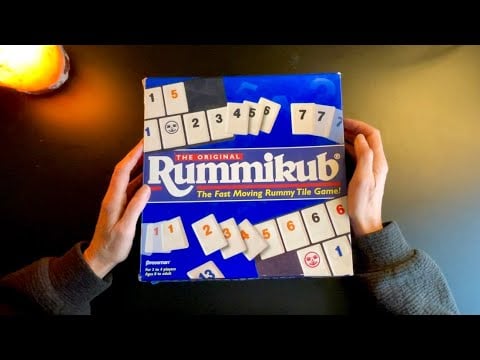 ASMR Rummikub for Sleep 💤 Soft-Spoken How-to + Relaxing Tile Sounds