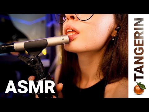 ASMR Kisses / Blowing / Scratching & Inaudible Whispering | Tangerin