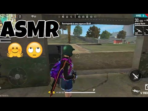ASMR jugando free fire mientras te hablo sobre mi🤔🤭/ Asmr LRM