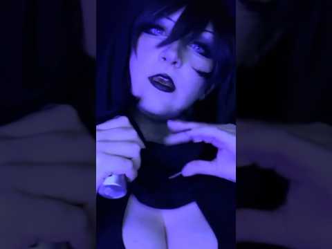 Assassin girl puts you to sleep 💤 #asmrroleplay #asmrhandmovements #asmrsounds