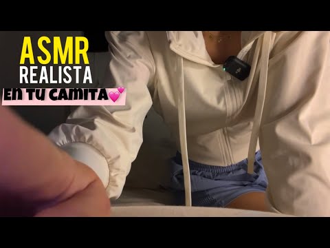 ASMR Realista En TU CAMITA ~ Te Ayudo a Dormir😴 