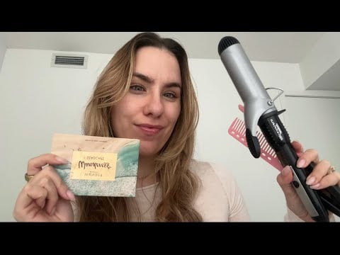 ASMR Doing Your Makeup and Hair 
