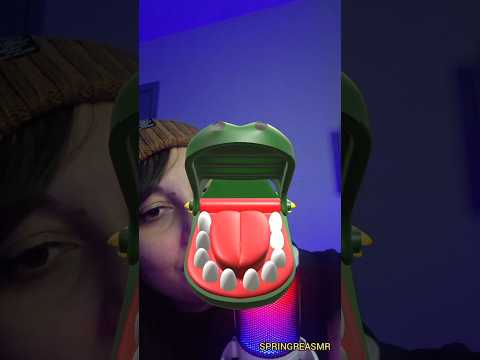 ASMR | O Jacaré não pode me morder 😬