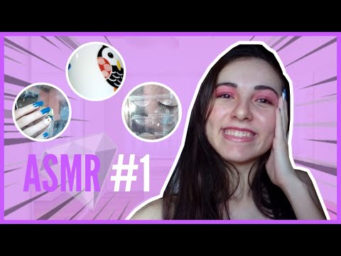 ASMR: MEU PRIMEIRO VÍDEO | TAPPING!!!