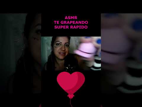 ASMR-SHORTS TE GRAMPEANDO SUPER RAPIDO #asmr #shortsvideo #shorts