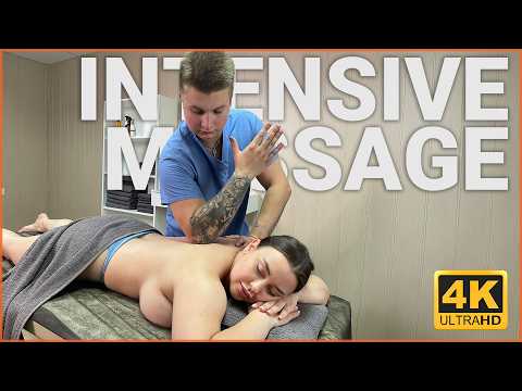 Deep Intensive Sport Massage Therapy | Real ASMR Massage