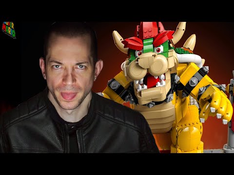 ASMR Mouth Sounds Tapping LEGO BOWSER