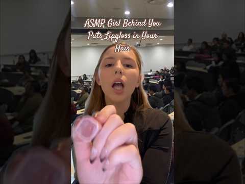 ASMR Girl Behind You RUINS Your Hair P2 😫#asmrvideos #asmrsound #shorts #tinglesasmr #asmr