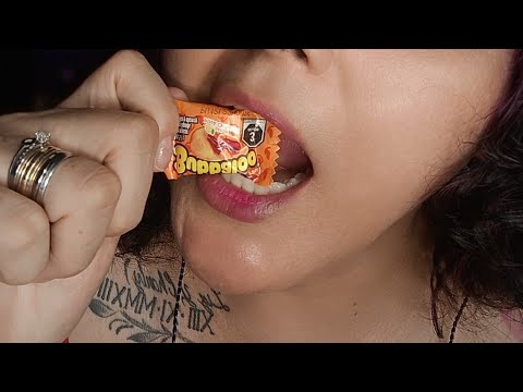 ASMR platiquemos un rato mientras mastuco chicle 
