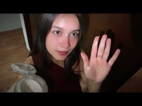 ASMR- Está chica te masajea con crema Por todo tu cuerpo ❤️