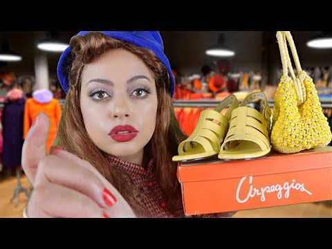 ASMR| 1940s Clothing Store Personal Shopper RP (SOUTHERN ACCENT & PERSONAL ATTENTION, FABRIC SOUNDS)