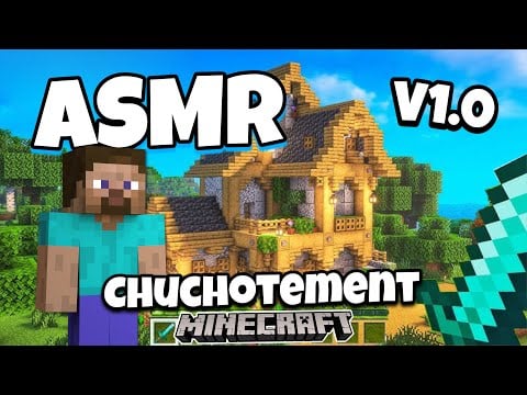 ASMR Français • 1H DE CHUCHOTEMENT PROCHE DU MICRO SUR LA PREMIÈRE VERSION DE MINECRAFT 😴 #3
