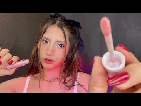 🎀ASMR TU  AMIGA  COQUETTE te MAQUILLA 🎀✨