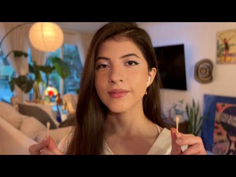 Cuidando Tu Aura con Masaje de Oídos ASMR 💆‍♀️🎧 (susurro de oído a oído)