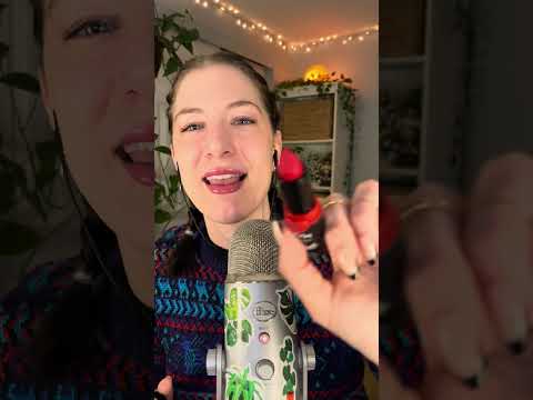 Sleepover can i put your lipstick on #asmr #asmrmakeup
