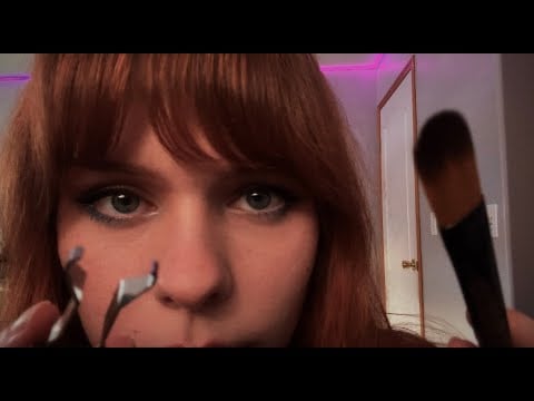 ASMR Youre a Machine (Painting You, and Fixing You) Odd ASMR
