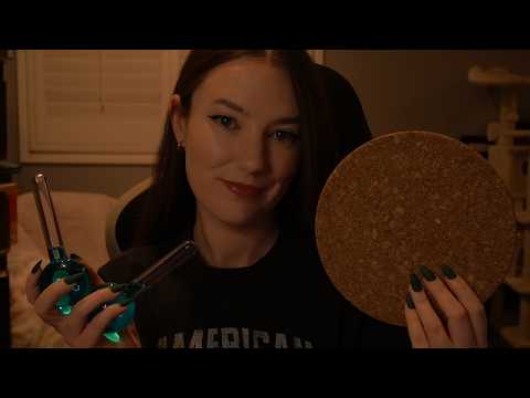 FAST and Aggressive ASMR ♡ Quick Changing Triggers! Tapping, face brushing, scratching, and more ♡
