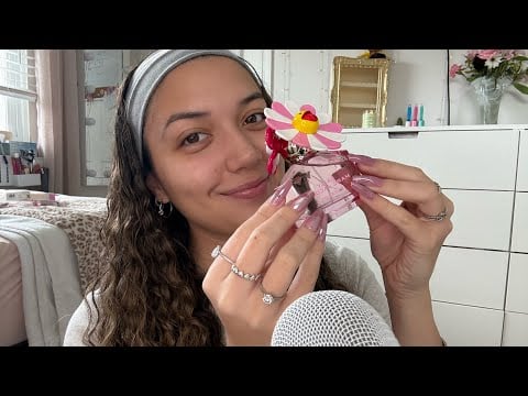 ASMR showing you my perfume collection ✨💗 tingly tapping and whispers 