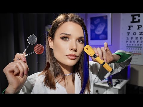 ASMR Detailed Eye Exam and Measuring - Roleplay for Sleep