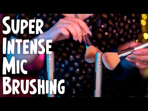 ASMR Super Intense Mic Brushing💎 No Talking, Rode NT5