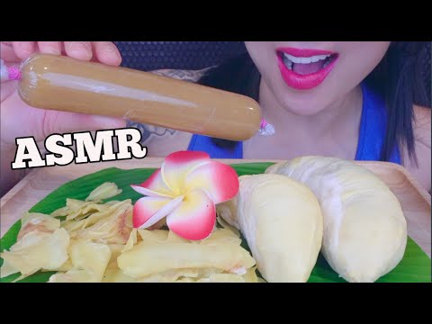 ASMR EVERYTHING DURIAN *KING OF FRUITS (EATING SOUNDS) LIGHT WHISPERS | SAS-ASMR