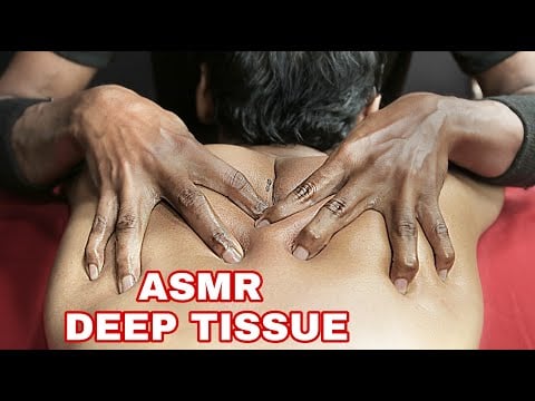 Beautiful Deep Tissue Massage By Strong Wrist Barber | 3d Sound Deep Tissue Relaxing Massage ASMR