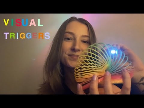 ASMR Visual Triggers For Sleep 😴 (Mouth Sounds, Hand Movements, Light Triggers) ⚠️ BRIGHT LIGHTS ⚠️