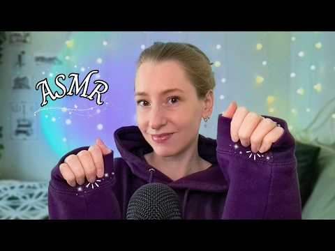 ASMR Sleeve Scratching Sounds (Subscriber Favourite!) 🫶✨ | Cosy Fabric Scratches & Tingles 🧸✨