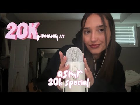 asmr - 20k special !!! (giveaway)
