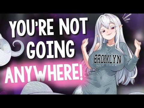 Possessive Lamia GF Doesn't Want to Share! 🐍 [ASMR | Snek Girl | Tail Coiling | Cuddles & Hair Play]