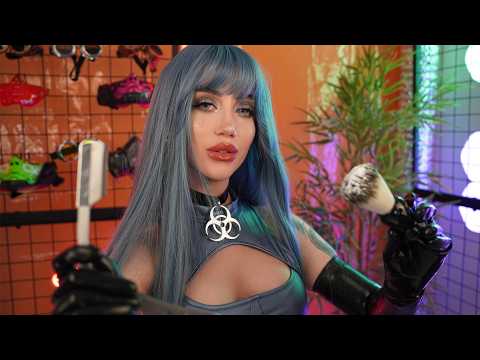 ASMR Cyberpunk Barber Shop Roleplay