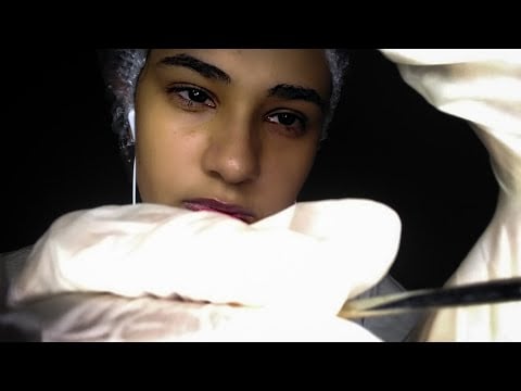 ASMR : (CIRURGIA) EXTRAÇÃO DE UM DENTE SISO (Odontologista)