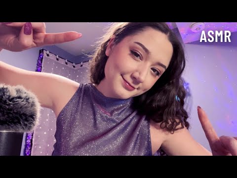 ASMR Fast & Aggressive Head Massage *Crunchy Gloves, Mic Scratching*