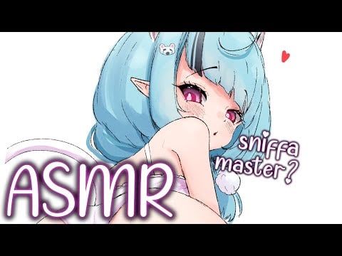 【ASMR】Catgirl Sniffa Inspection!🐈 Layered Sniffing and Hand Rubs~