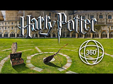 Hogwarts 360º ◈ Quidditch Practise Day◈ Immersive Harry Potter VR Ambience / Look Around the Scene ◈