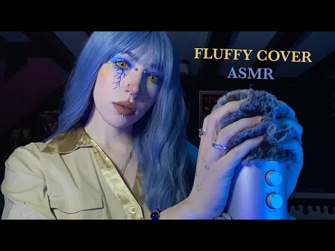 Fluffy Mic Cover Scratching ASMR | Mic Rubbing, Rambling, Whispering