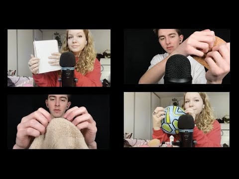 ASMR Tapping and Scratching Collab with ZVB ASMR