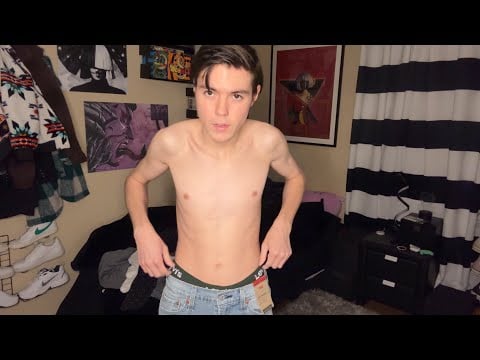 ASMR - Levi Jeans & Underwear Try On (Unboxing)